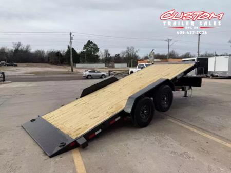 New #370807 2026 LOAD TRAIL TM 20 X 83 TANDEM AXLE 14K RAPID LOADER FULL TILT DECK TRAILER