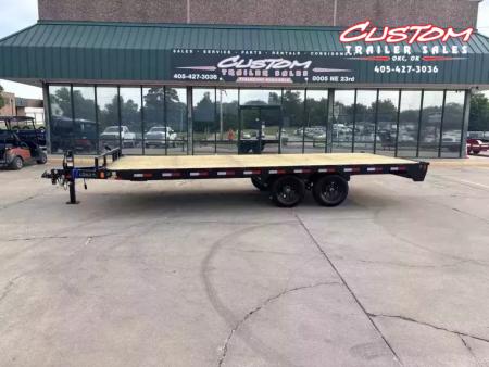 New #371070 2026 LOAD TRAIL DK 20 X 102 BUMPER PULL 10K DECKOVER W/ SLIDE IN RAMPS