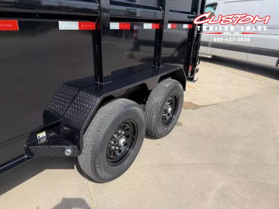 New #371721 2026 LOAD TRAIL DL 14 X 83 TANDEM AXLE LOW PRO 14K HIGH SIDE BUMPER PULL DUMP