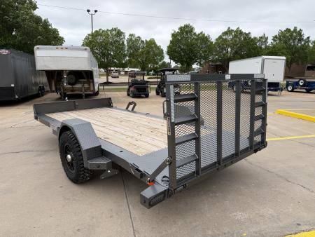 New #371756 2026 LOAD TRAIL SX 14 X 77 SINGLE AXLE 5K ATV UTILITY W/ 2' DOVE & RAMP GATE