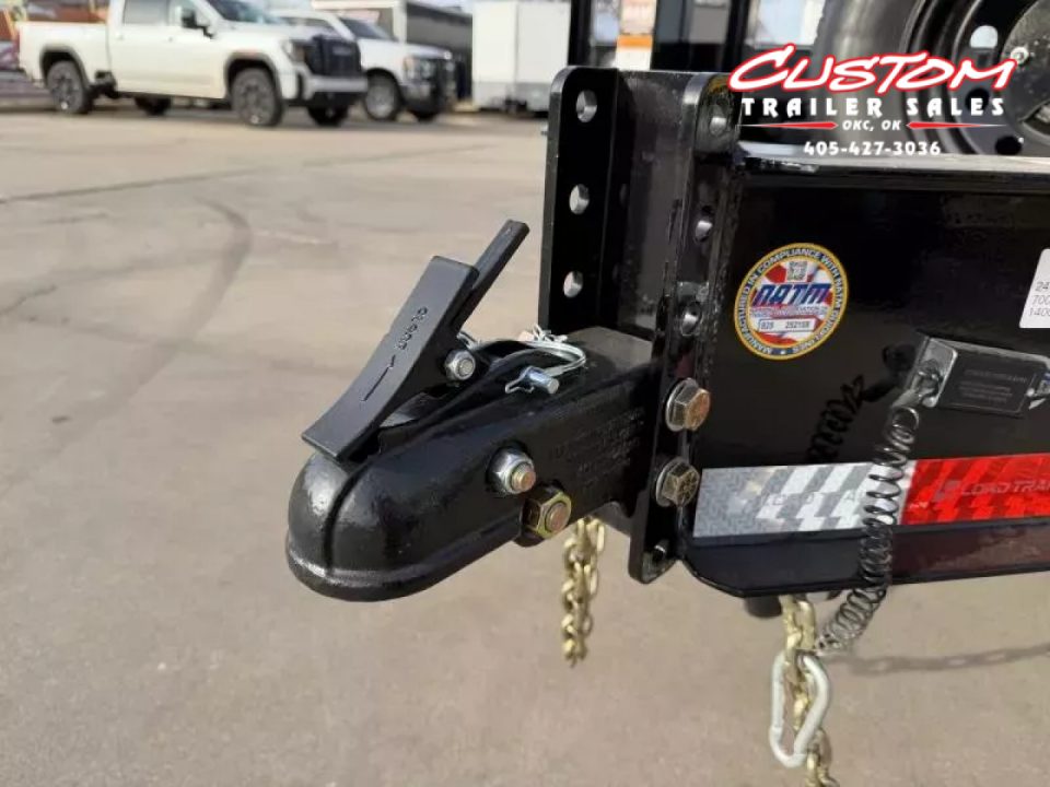 New #374418 2026 LOAD TRAIL PE 24 X 102 TANDEM AXLE BUMPER PULL 14K FULL BED FLATBED TILT