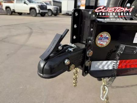 New #374418 2026 LOAD TRAIL PE 24 X 102 TANDEM AXLE BUMPER PULL 14K FULL BED FLATBED TILT