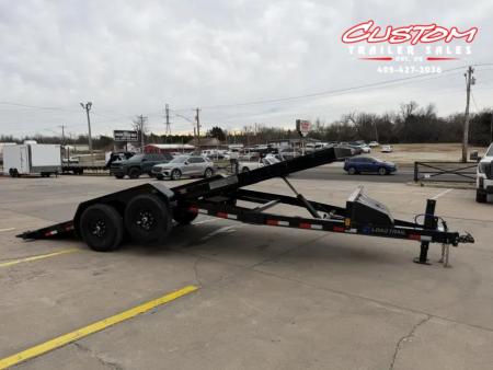 New #378043 2026 LOAD TRAIL TM 20 X 83 TANDEM AXLE RAPID LOADER 14K STEEL FLOOR TILT DECK TRAILER