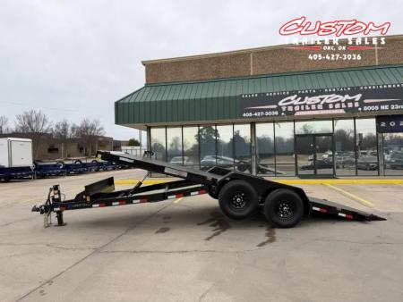 New #378043 2026 LOAD TRAIL TM 20 X 83 TANDEM AXLE RAPID LOADER 14K STEEL FLOOR TILT DECK TRAILER