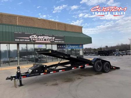 New #378050 2026 LOAD TRAIL TM 22 X 83 TANDEM AXLE RAPID LOADER 14K STEEL FLOOR TILT DECK TRAILER