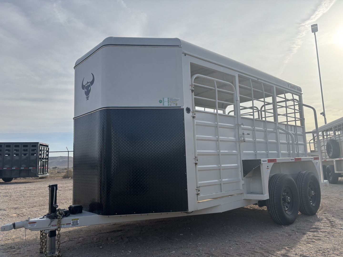 New 2026 Swift Built Trailers 77X14 BUMPER PULL 14K STOCK TRAILER Stock / Stock Combo Trailer