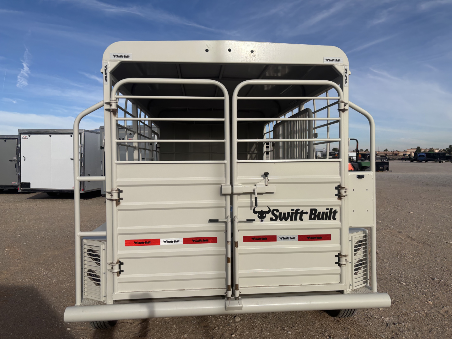 New 2026 Swift Built Trailers 77X14 BUMPER PULL 14K STOCK TRAILER Stock / Stock Combo Trailer