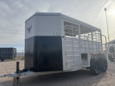 New 2026 Swift Built Trailers 77X14 BUMPER PULL 14K STOCK TRAILER Stock / Stock Combo Trailer