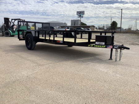 New 2026 B/R Trailers 76x14 (3K) Single Axle Utility Trailer