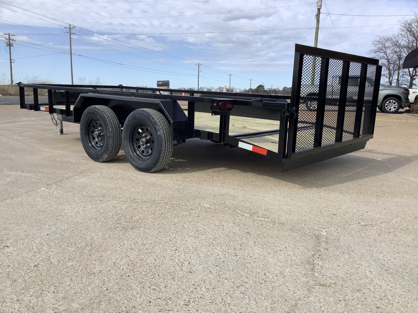 New 2026 B/R Trailers 76x16 (7K) Tandem Axle Utility Trailer