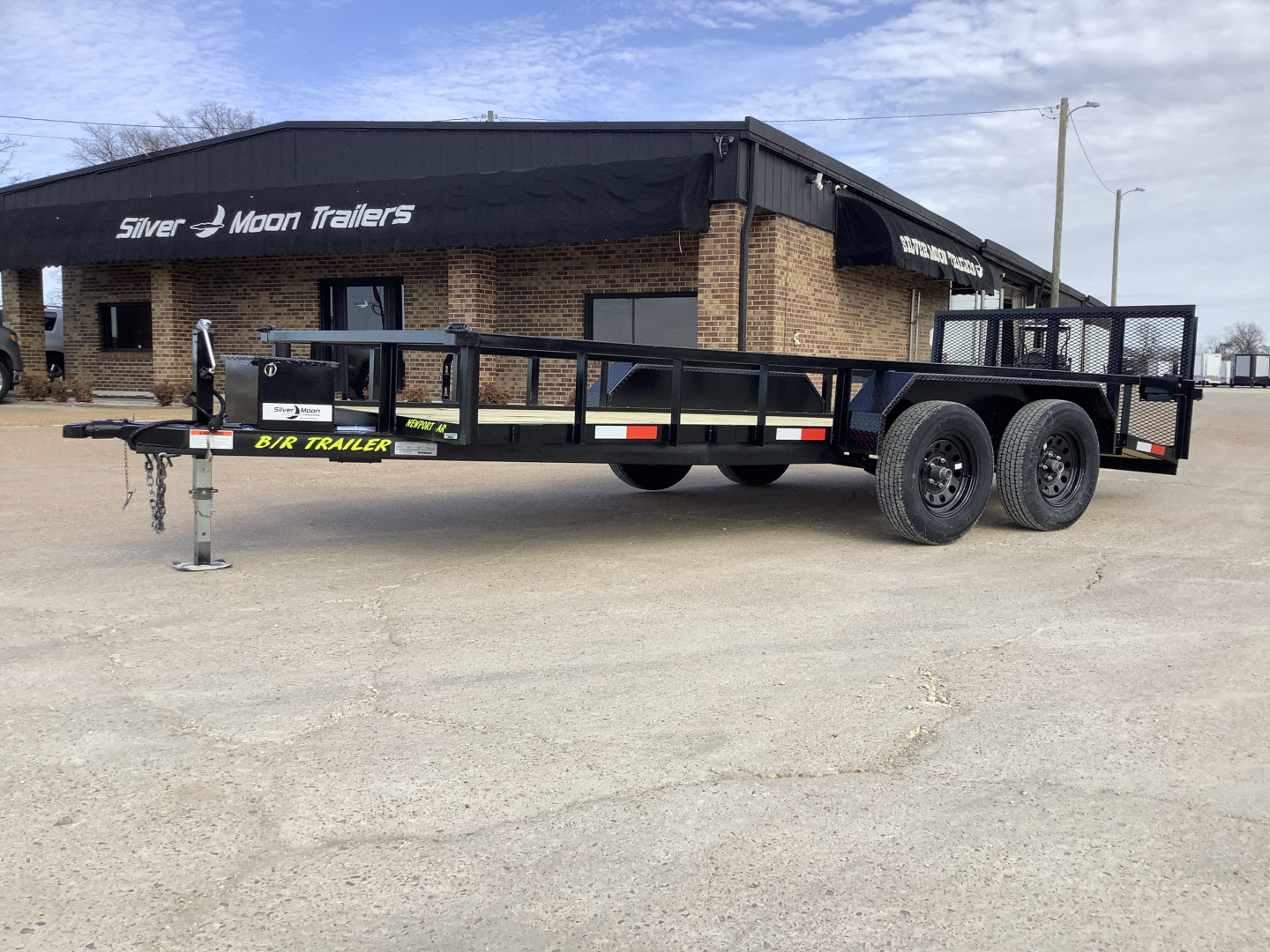 New 2026 B/R Trailers 76x16 (7K) Tandem Axle Utility Trailer