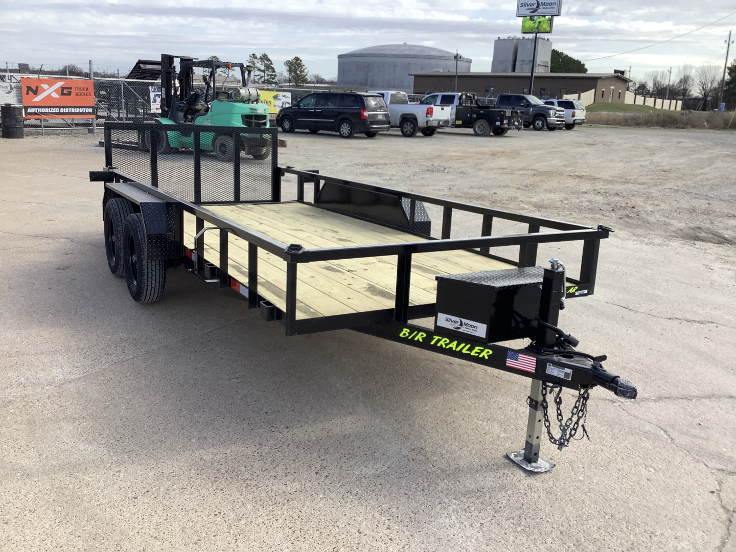New 2026 B/R Trailers 76x16 (7K) Tandem Axle Utility Trailer