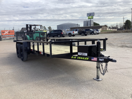New 2026 B/R Trailers 76x16 (7K) Tandem Axle Utility Trailer
