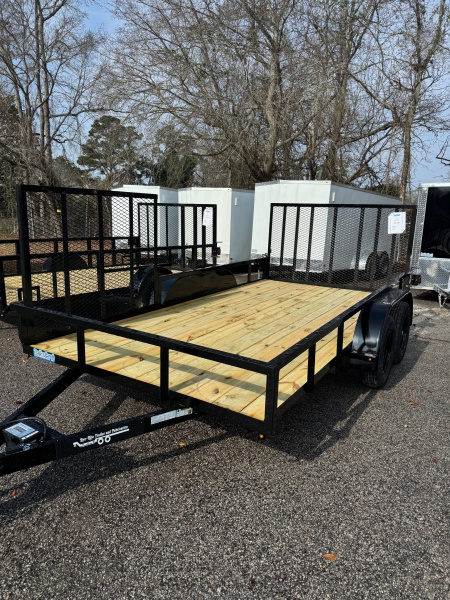New 2026 Bye-Rite Trailers 7X14 TA Utility Trailer