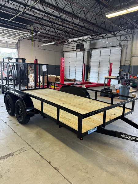 New 2026 Bye-Rite Trailers 7X14 TA Utility Trailer