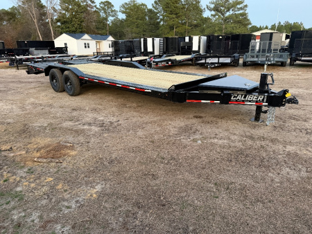 New 2026 Caliber Trailer Mfg 7x24 TA Equipment Trailer