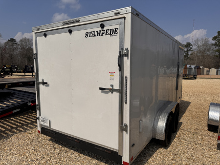 Used 2024 Stallion 7x16 Cargo / Enclosed Trailer