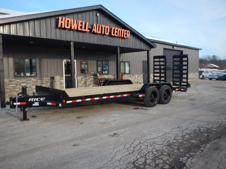 New 2026 Rice Trailers FMHD8222 Equipment Trailer
