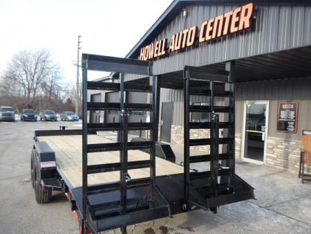 New 2026 Rice Trailers FMHD8222 Equipment Trailer