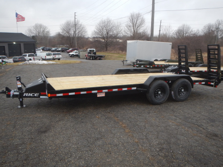 New 2026 Rice Trailers FMEHR8222 Equipment Trailer