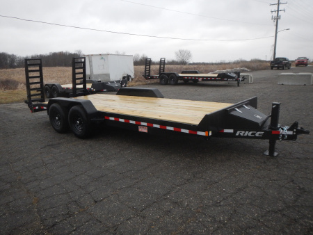 New 2026 Rice Trailers FMEHR8222 Equipment Trailer