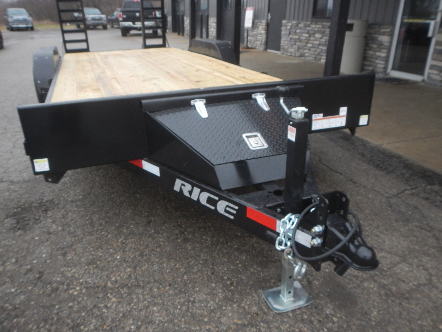 New 2026 Rice Trailers FMCMR8220 Equipment Trailer