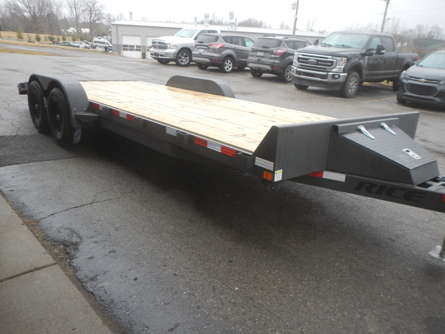 New 2026 Rice Trailers FMCMR8220 Car / Racing Trailer