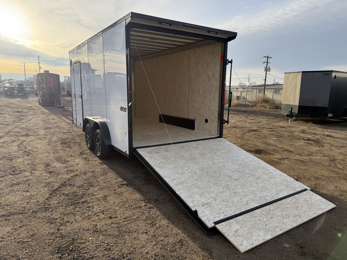 New 2026 Pace American 7.5X16 7K Journey Cargo / Enclosed Trailer