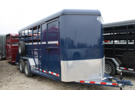 New 2026 Valley Trailers 3 HORSE STOCK ID 51362 Stock / Stock Combo Trailer