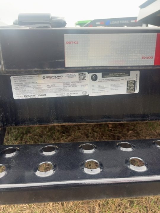 New 2026 Southland Trailers 20' Tilt Trailer