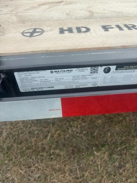 New 2026 Southland Trailers 8X20 Deckover Trailer