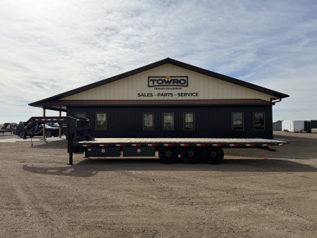 Used 2025 Lamar Trailers FA 8x26 GN Flatbed Trailer