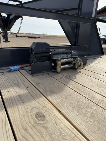 Used 2025 Lamar Trailers FA 8x26 GN Flatbed Trailer