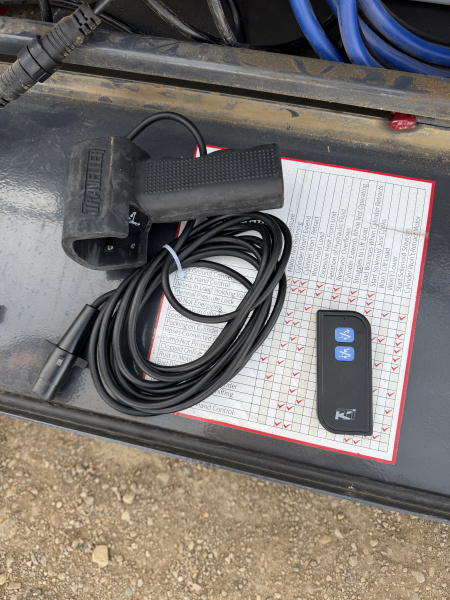 Used 2025 Lamar Trailers FA 8x26 GN Flatbed Trailer