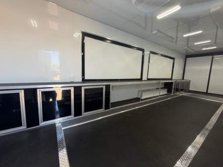 New Outlaw 8.5x28 Vending Trailer 16K Black **CURBSIDE**