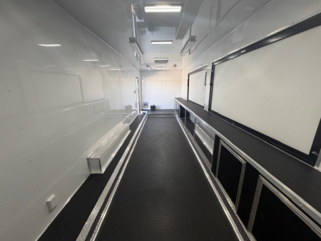 New Outlaw 8.5x28 Vending Trailer 16K Black **CURBSIDE**