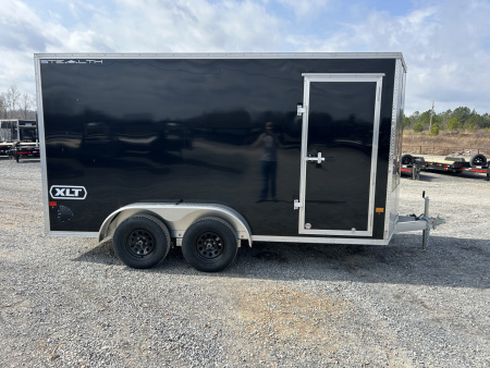 New 2026 ALCOM 7'x14' Aluminum Enclosed Trailer