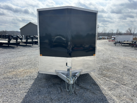New 2026 ALCOM 7'x14' Aluminum Enclosed Trailer
