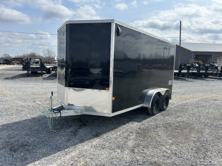 New 2026 ALCOM 7'x14' Aluminum Enclosed Trailer