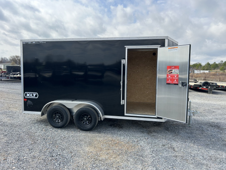 New 2026 ALCOM 7'x14' Aluminum Enclosed Trailer