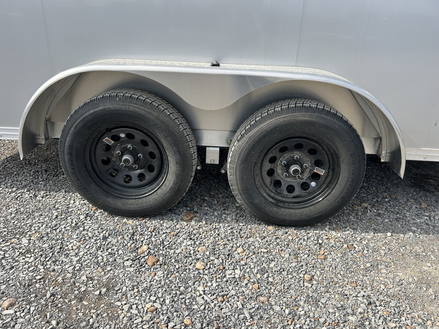 New 2026 ALCOM 7'x16' Aluminum Enclosed Trailer