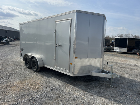 New 2026 ALCOM 7'x16' Aluminum Enclosed Trailer