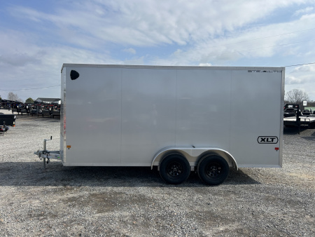 New 2026 ALCOM 7'x16' Aluminum Enclosed Trailer
