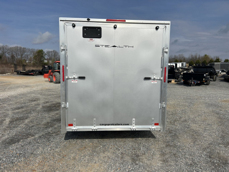 New 2026 ALCOM 7'x16' Aluminum Enclosed Trailer