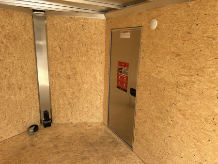 New 2026 ALCOM 7'x16' Aluminum Enclosed Trailer