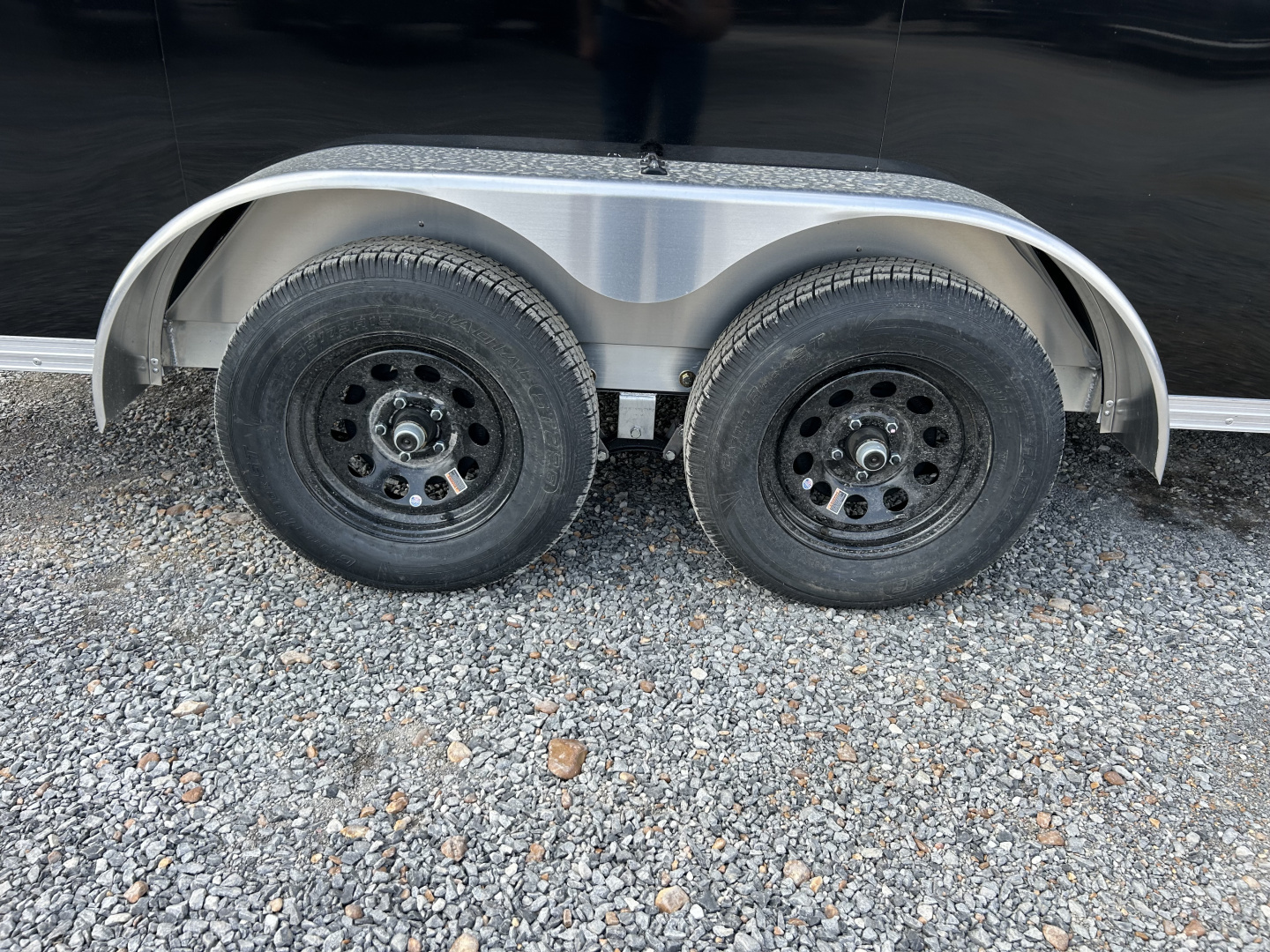 New 2026 ALCOM 7'x16' Aluminum Enclosed Trailer