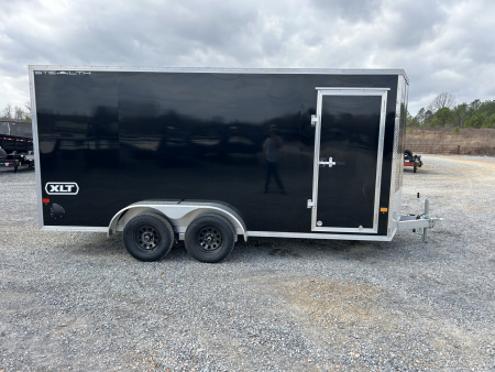 New 2026 ALCOM 7'x16' Aluminum Enclosed Trailer
