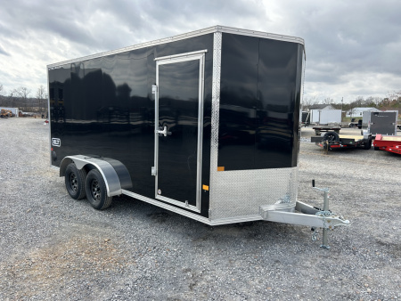 New 2026 ALCOM 7'x16' Aluminum Enclosed Trailer