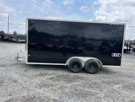 New 2026 ALCOM 7'x16' Aluminum Enclosed Trailer