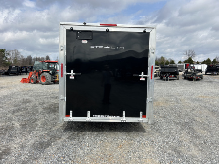 New 2026 ALCOM 7'x16' Aluminum Enclosed Trailer